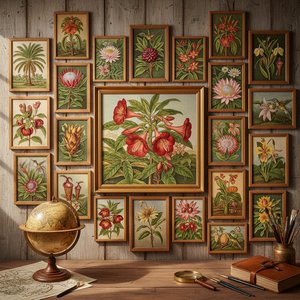 Marianne North's Masterpieces: 25 Botanical Paintings That Bloom With Adventure | Buypopart
