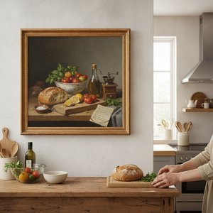 Culinary Echoes: Commissioning Hyperrealistic Still Life Paintings as Personal Legacies for the Modern Home