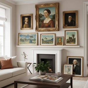 National Gallery of Art's Masterpieces: 25 Iconic Paintings for Your Home Decor