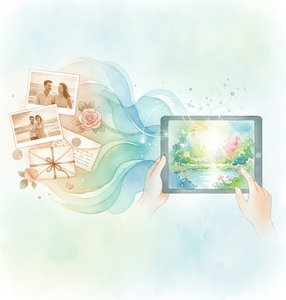 Transforming Personal Memories into Timeless Serenity: AI Watercolor Art for Your Home