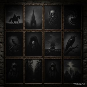 Dark Masterpieces: 10 Iconic Paintings Dominated by Black Tones |