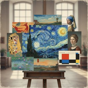 Harmonious Hues: 10 Masterpieces of Balanced Color |