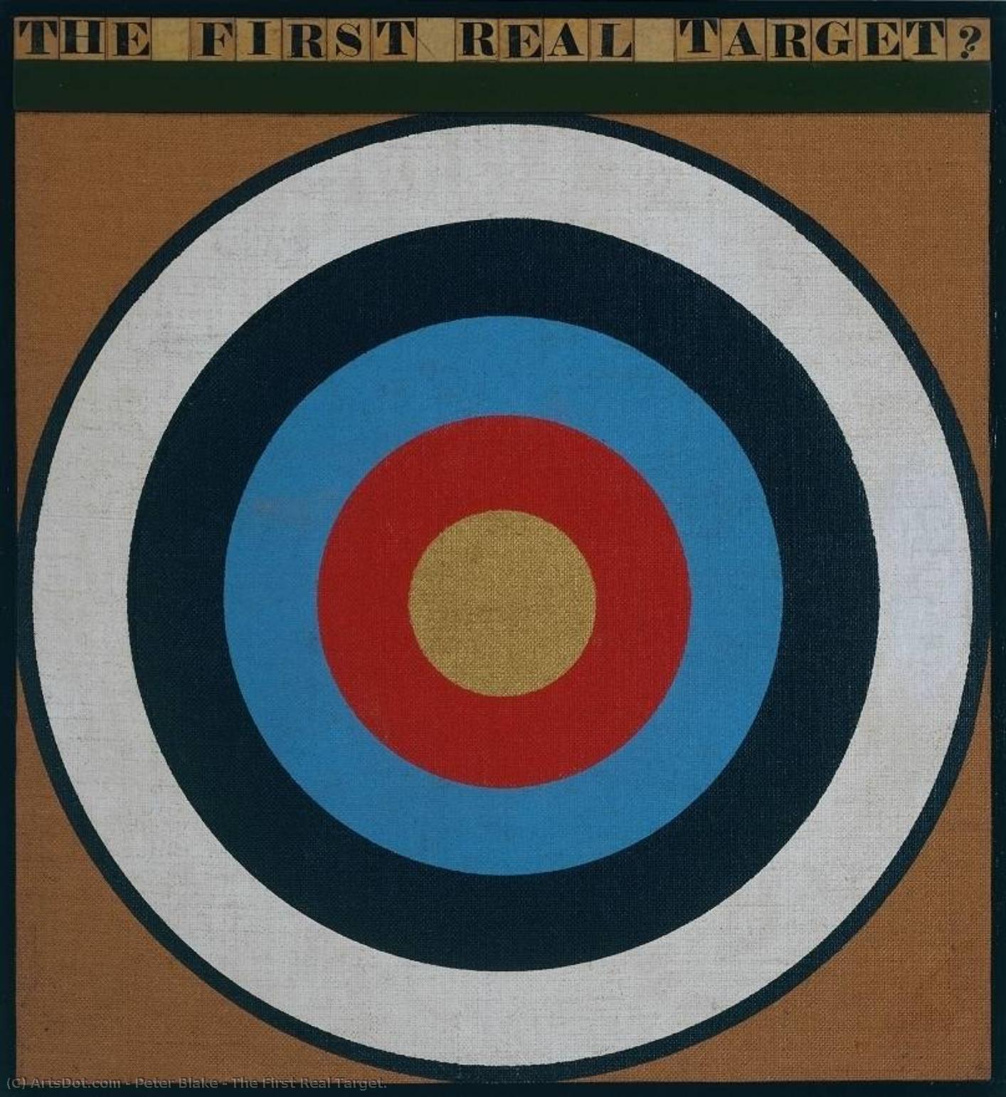 The First Real Target. — Peter Blake