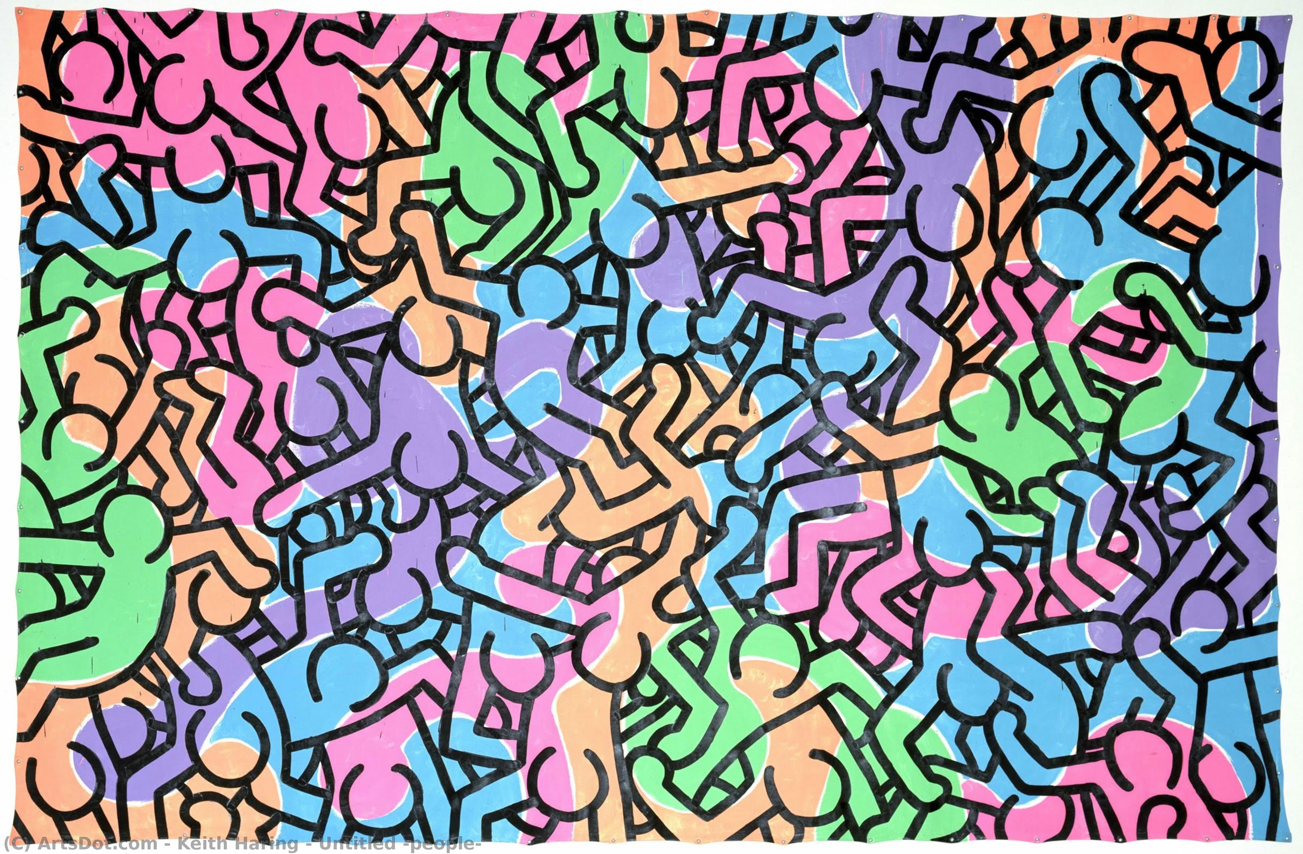 Untitled (people) — Keith Haring
