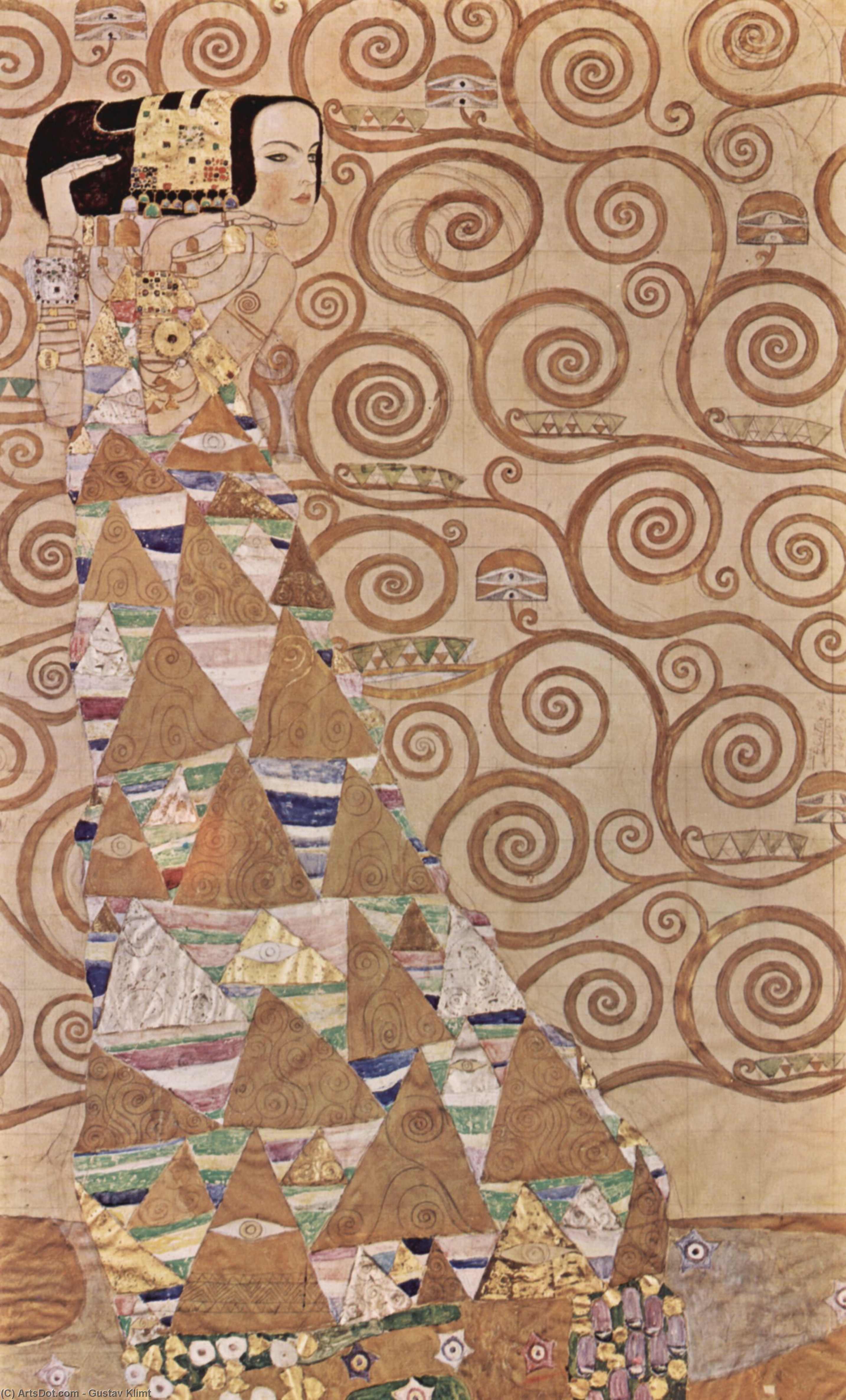 Expectation — Gustav Klimt