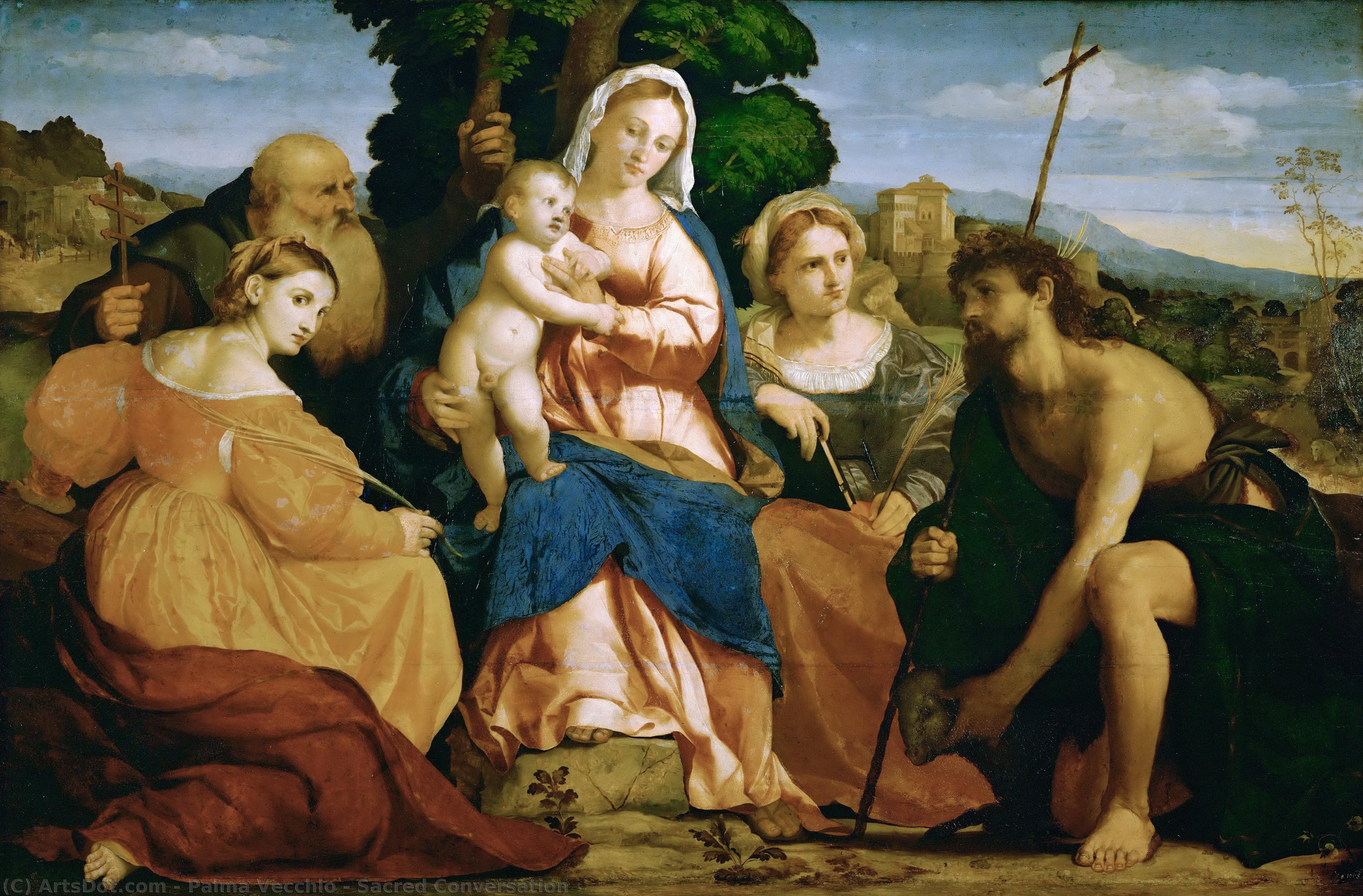 Sacred Conversation — Palma Starší