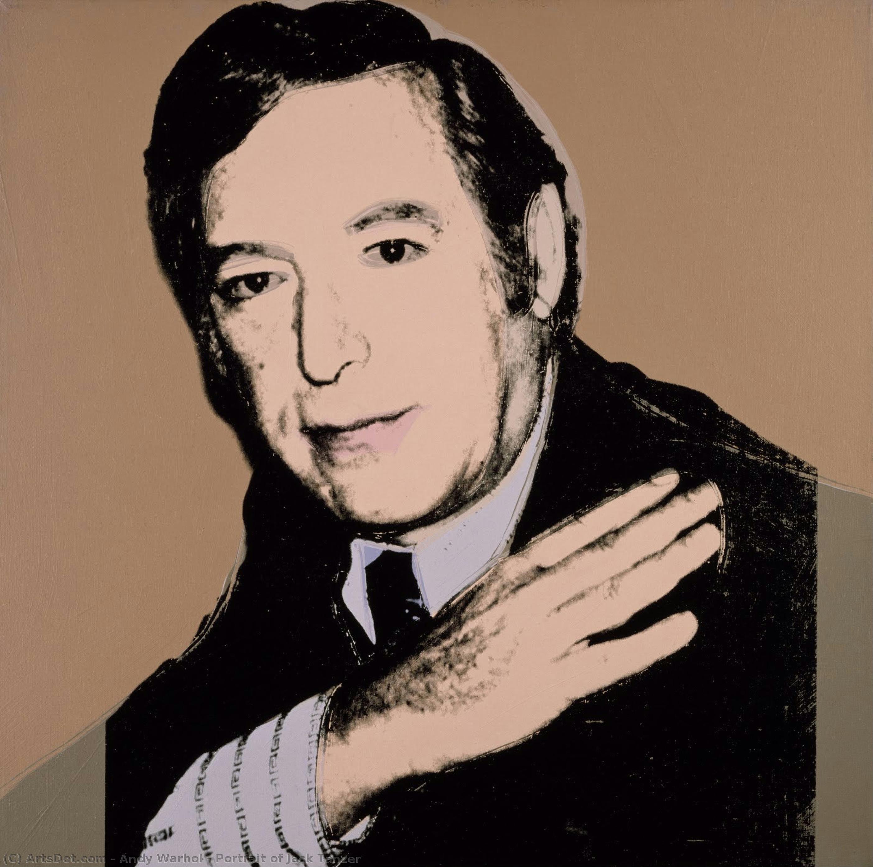 Portrait Of Jack Tanzer — Andy Warhol