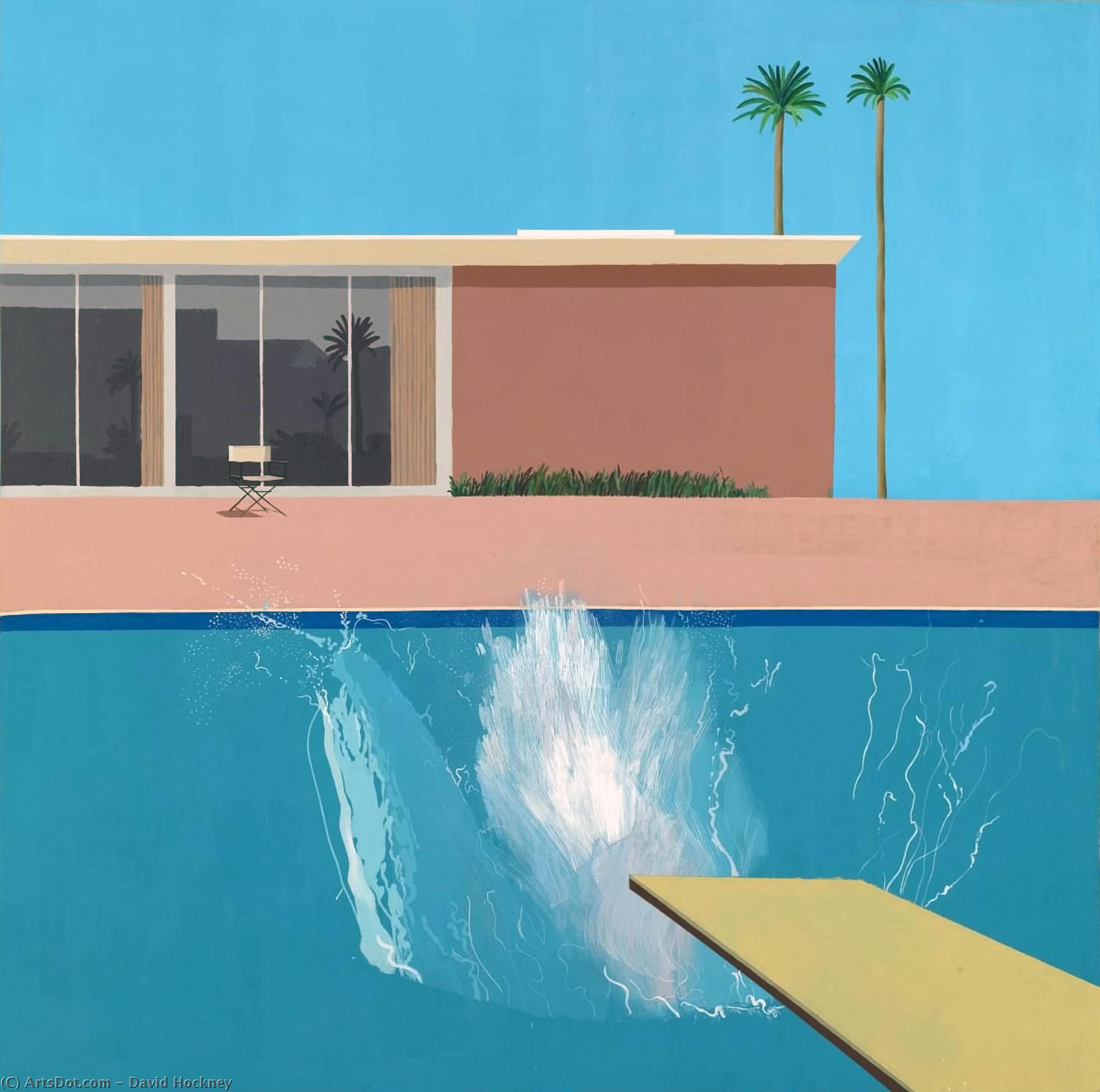 A Bigger Splash — David Hockney