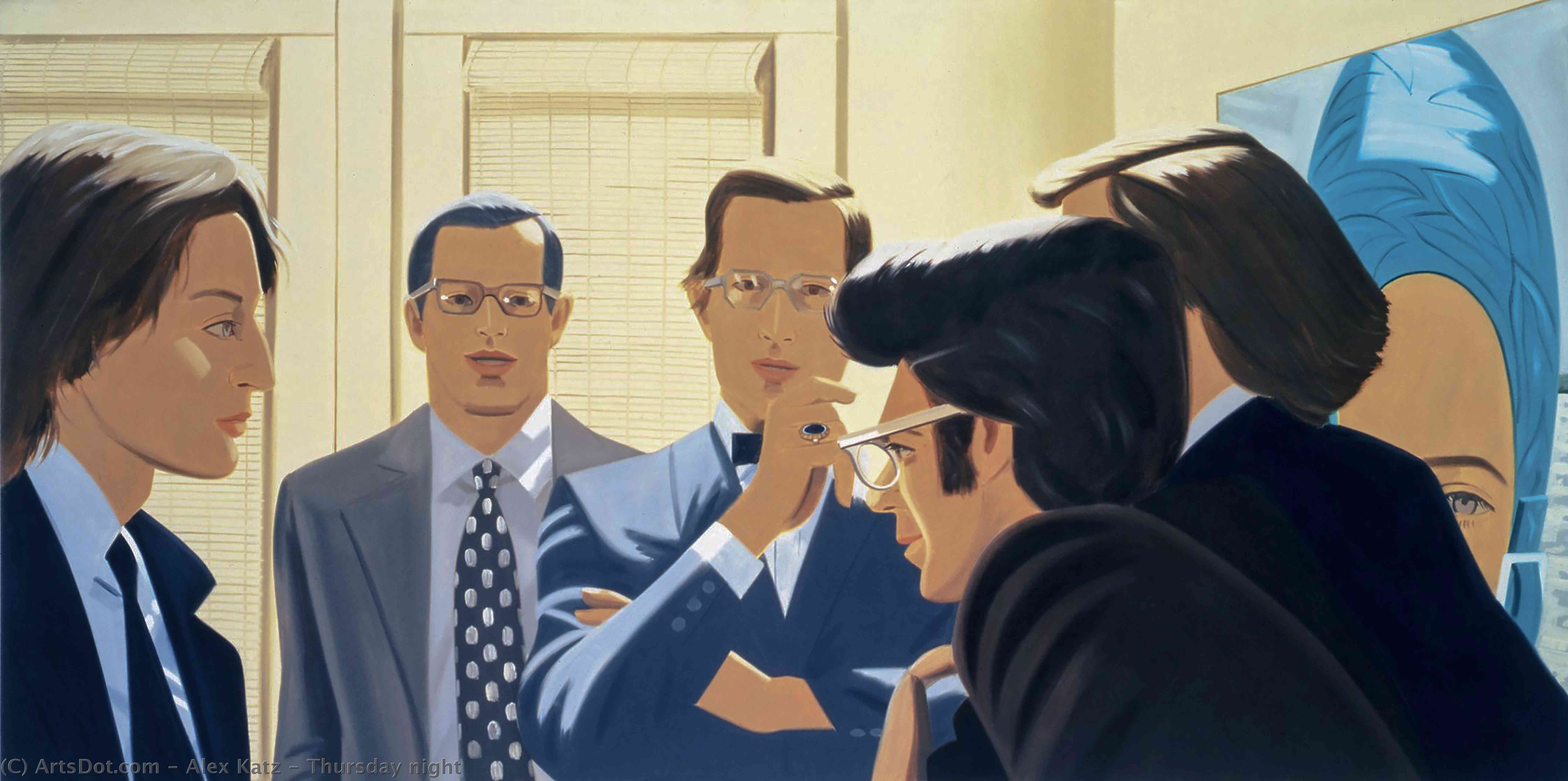 Thursday Night — Alex Katz