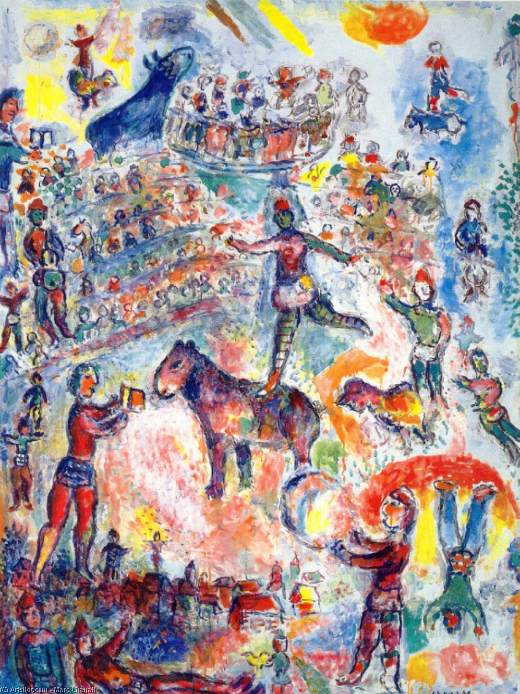 Stor Cirkus — Marc Chagall