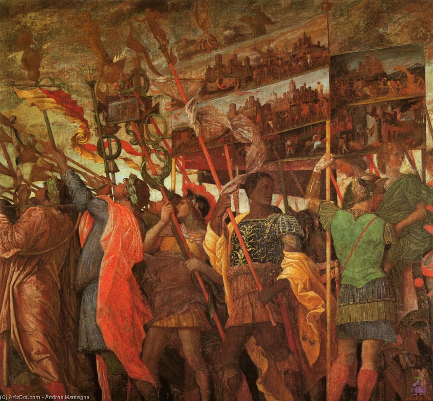 Trionfi Di Cesare — Andrea Mantegna
