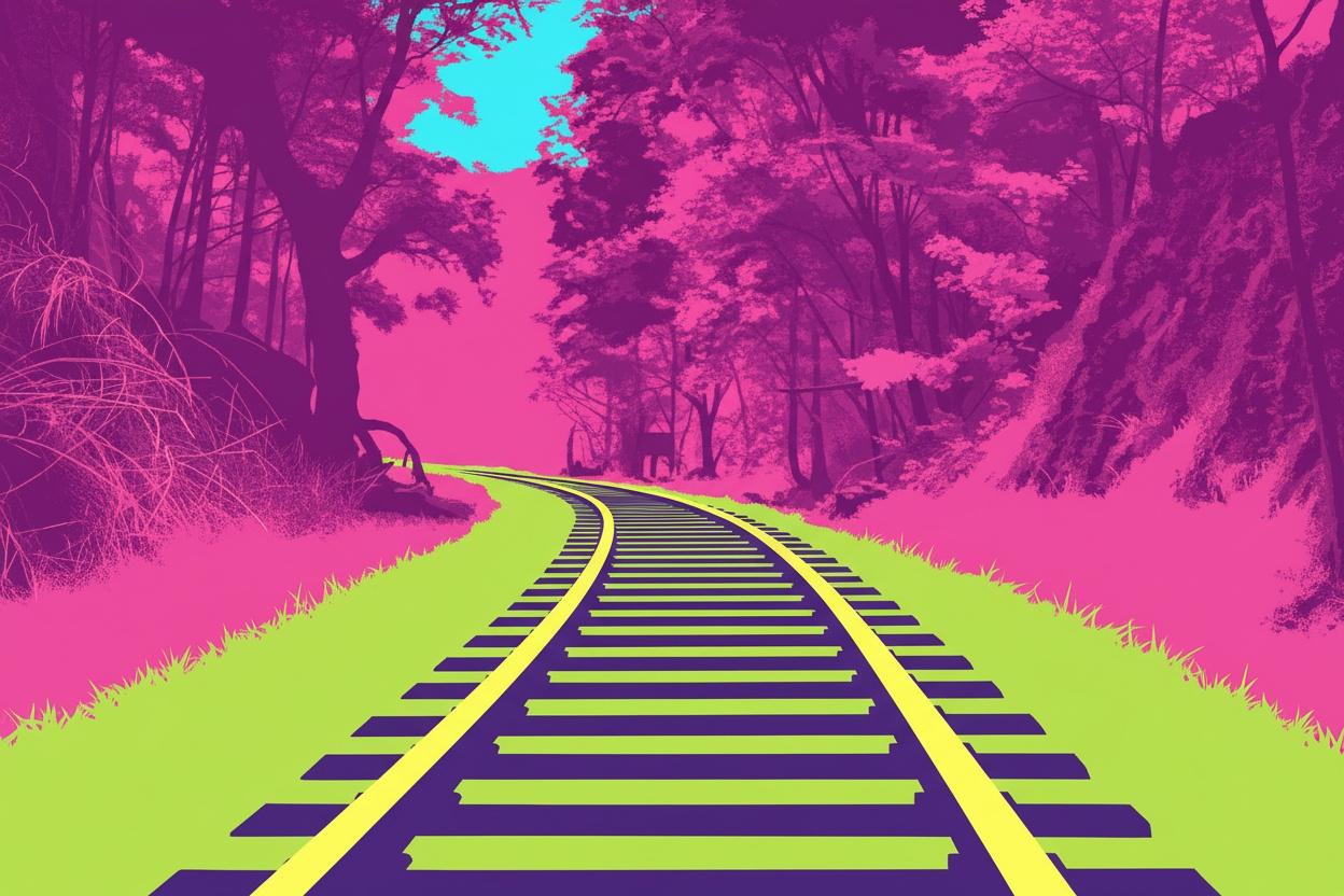 Chromatic Velocity: The Neon Arbor — Thibault Lemoine