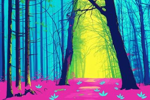 Cyan Prism: The Neon Threshold