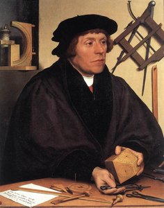 Portrait Of Nikolaus Kratzer — Hans Holbein The Younger