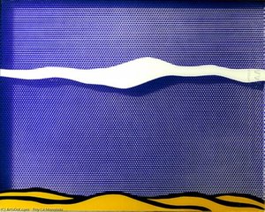 Arctic Landscape — Roy Lichtenstein