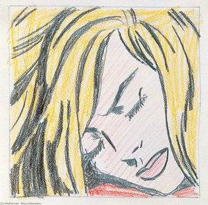 Sleeping Girl — Roy Lichtenstein