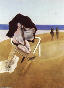 Triptych, Left — Francis Bacon