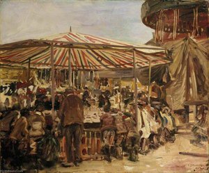 Tombland Fair — Sir Alfred James Munnings