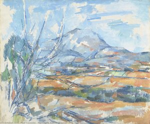 Montagne Sainte-victoire — Paul Cézanne