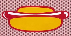 Hot Dog — Roy Lichtenstein