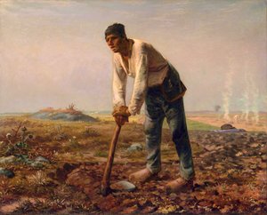 Man With A Hoe — Jean-françois Millet