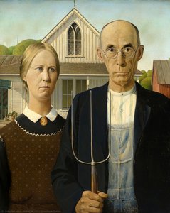 American Gothic — Grant Wood