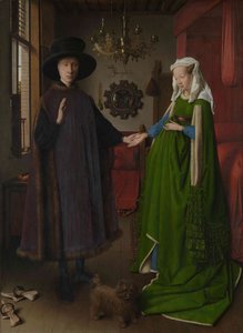 Portrait Of Giovanni Arnolfini And His Wife — Jan Van Eyck