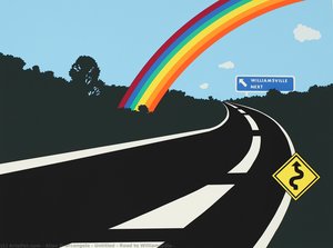 Untitled ( Road To Williamsville) — Allan D'arcangelo