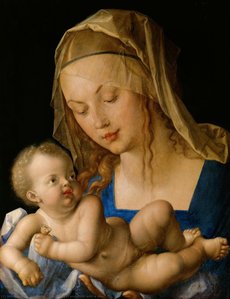 Virgin And Child With A Pear — Albrecht Dürer