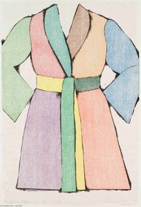 The Woodcut Bathrobe — Jim Dine