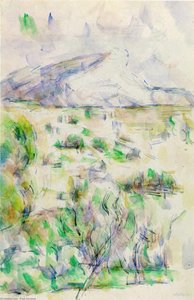 Mont Sainte-victoire Seen From Les Lauves — Paul Cézanne