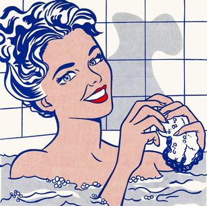 Woman In Bath — Roy Lichtenstein