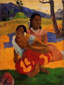 Nafeaffaa Ipolpo (also Known As When Will You Marry.) — Eugène Henri Paul Gauguin