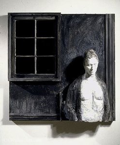 Women Against Black Window — George Segal