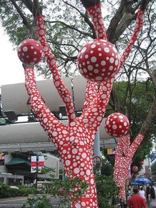 Ascension Of Polkadots On The Trees