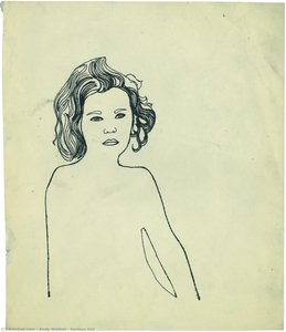 Serious Girl — Andy Warhol