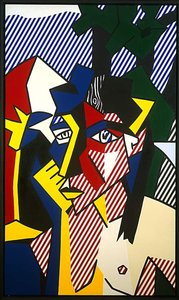 Woman In Landscape — Roy Lichtenstein