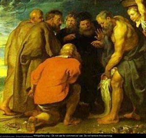St. Peter Finding The Tribute Money — Peter Paul Rubens