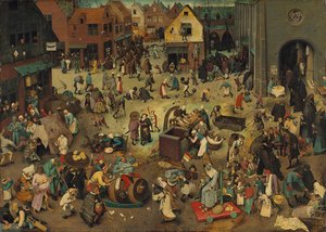 The Battle Between Lent And Carnival — Pieter Bruegel The Younger