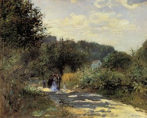 A Road in Louveciennes