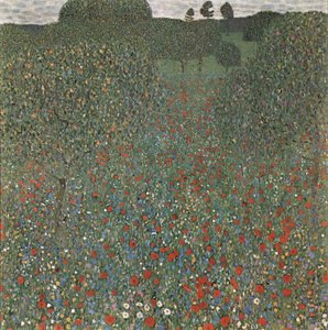 Mohnfeld — Gustav Klimt