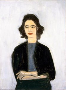 Ada In Black Sweater — Alex Katz