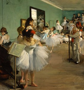 The Dance Class — Edgar Degas