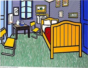 Bedroom At Arles — Roy Lichtenstein