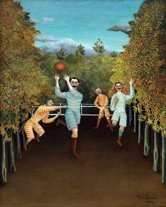 The Football Players — Henri Julien Félix Rousseau (le Douanier)