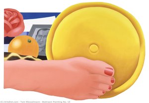 Bedroom Painting No. 15 — Tom Wesselmann