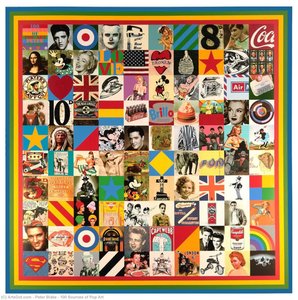 100 Sources Of Pop Art — Peter Blake