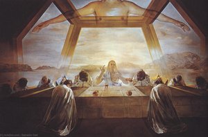 The Sacrament Of The Last Supper — Salvador Dalí