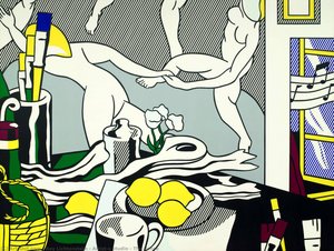 Artist's Studio - The Dance — Roy Lichtenstein