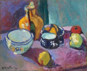 Dishes and Fruit